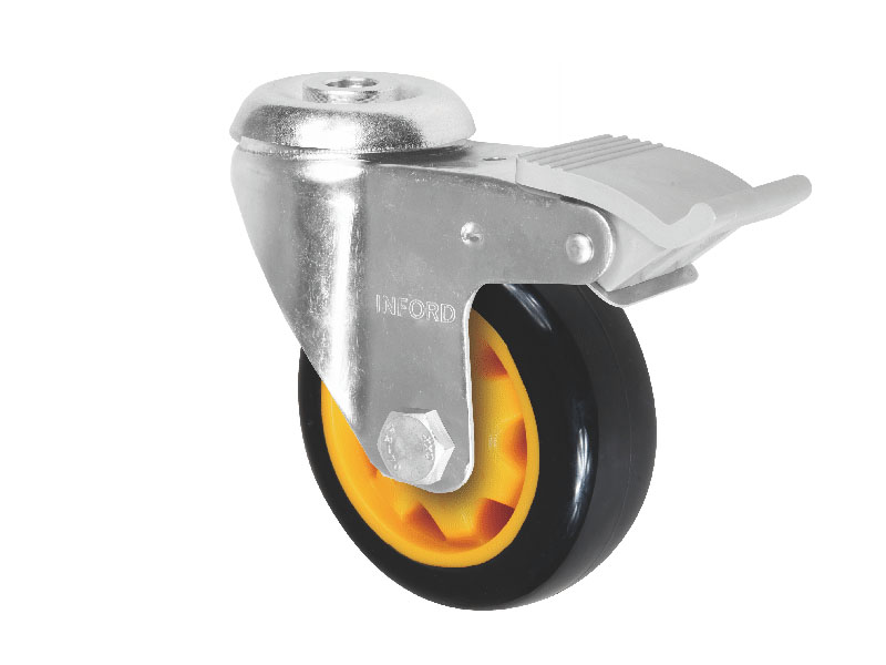 Industrial Caster Wheel With Brake