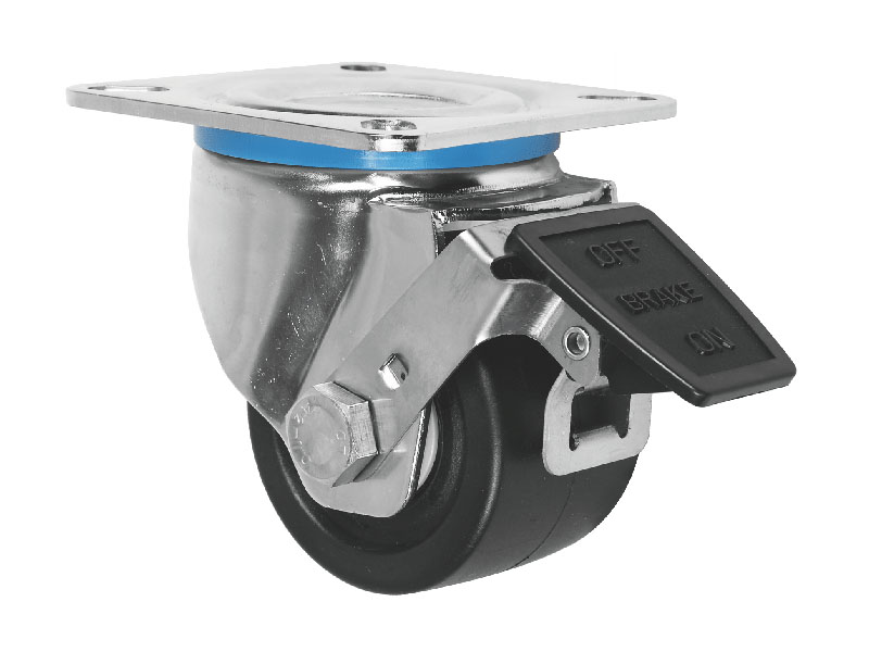 600kg/1300lbs load directional lock caster