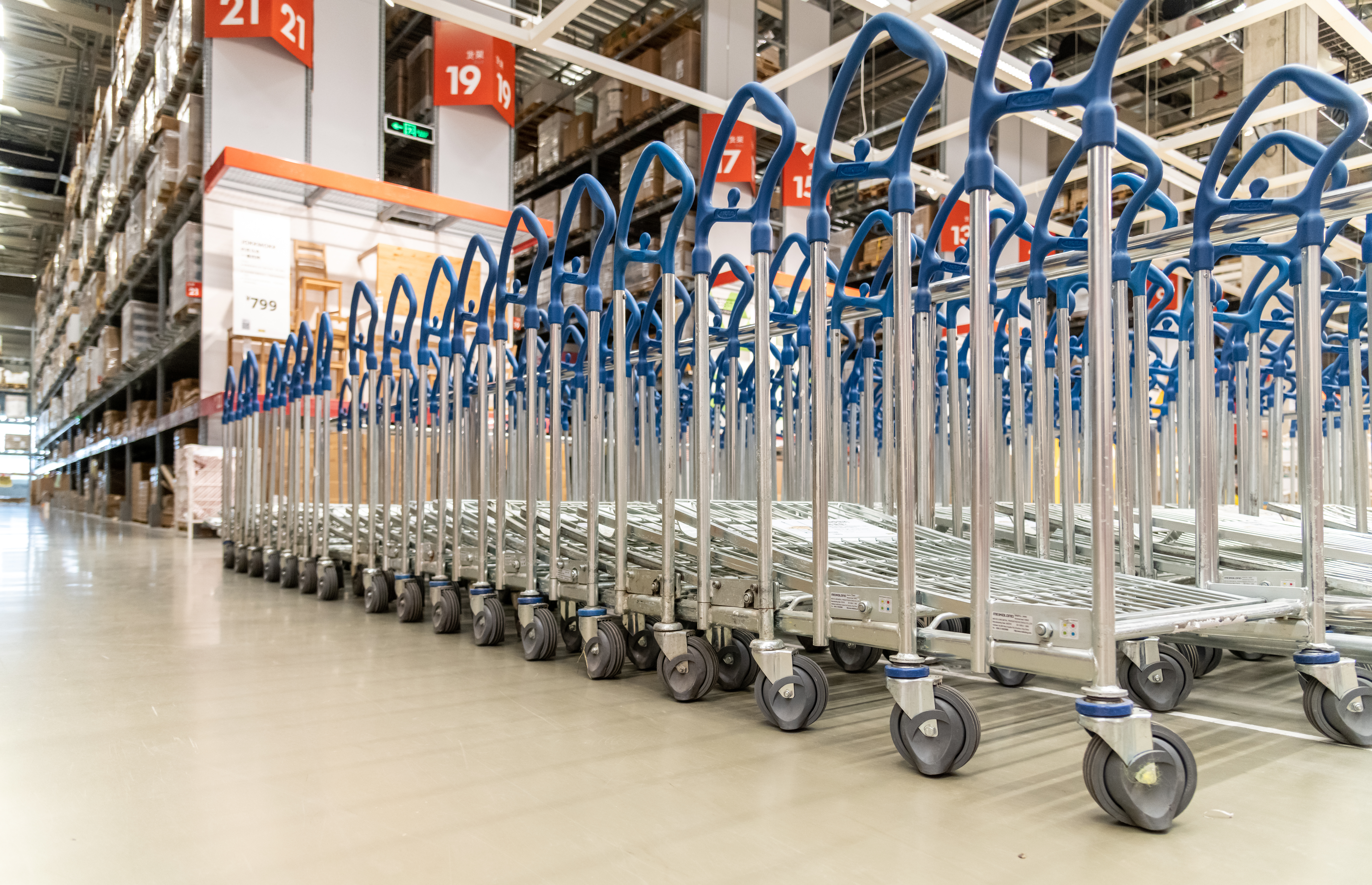 Shopping Cart Casters & Wheels