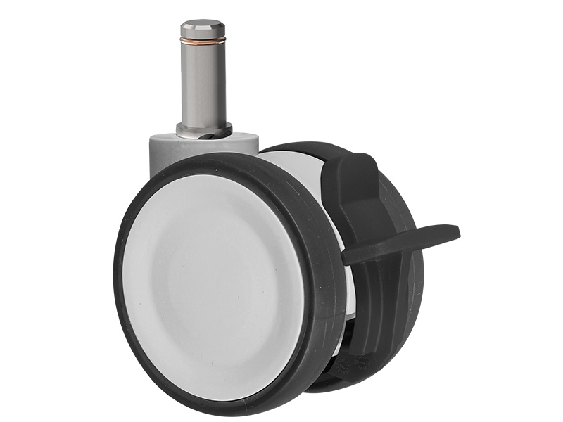 nylon twin wheel casters