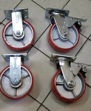 Rubber Caster Can Protecting Fragile Goods