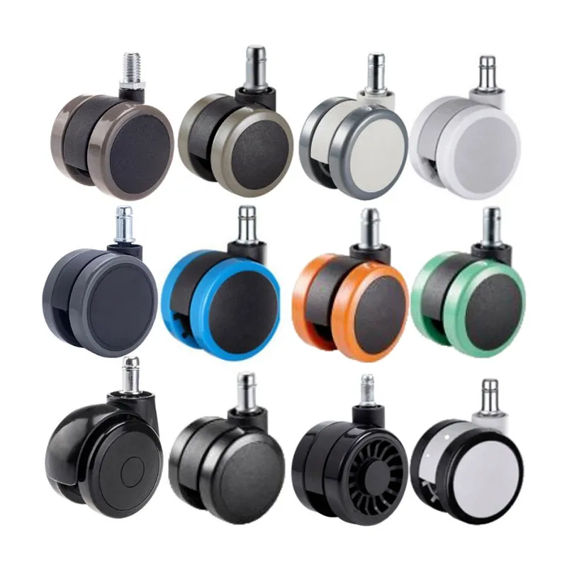 rubber vs polyurethane casters​