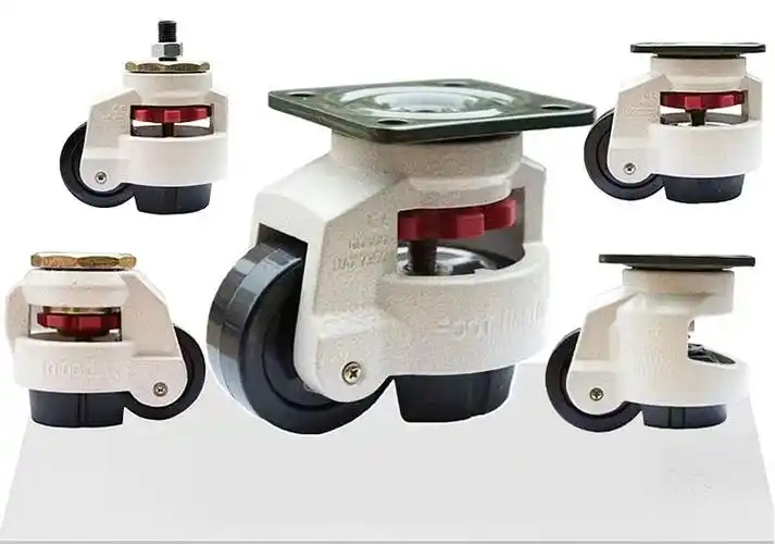 Retractable Leveling Machine Casters
