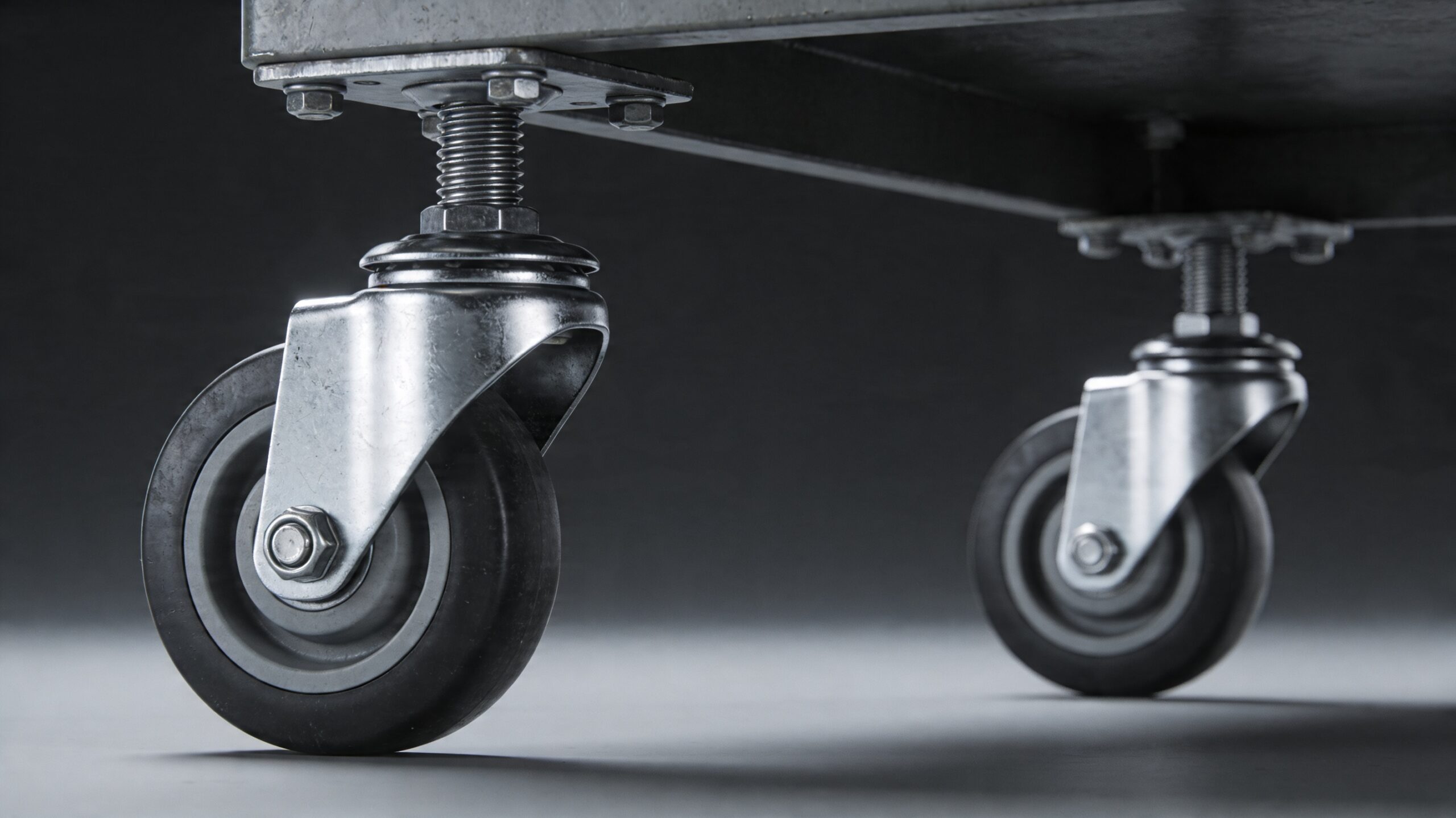 Adjustable Height Casters